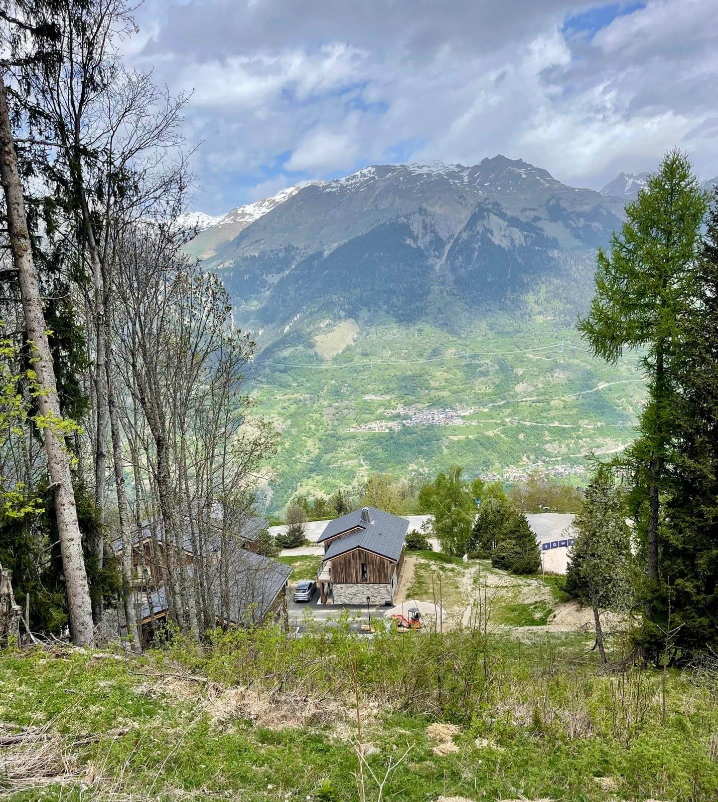 Chalet ASTRO Montalbert - Vue sur les chalets voisins de la résidence Grande Ourse