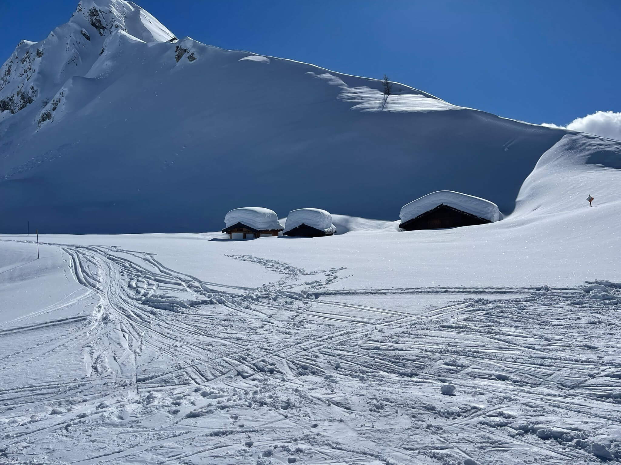 La Plagne Paradiski - Refuges d'altitude sous la poudreuse fraîche