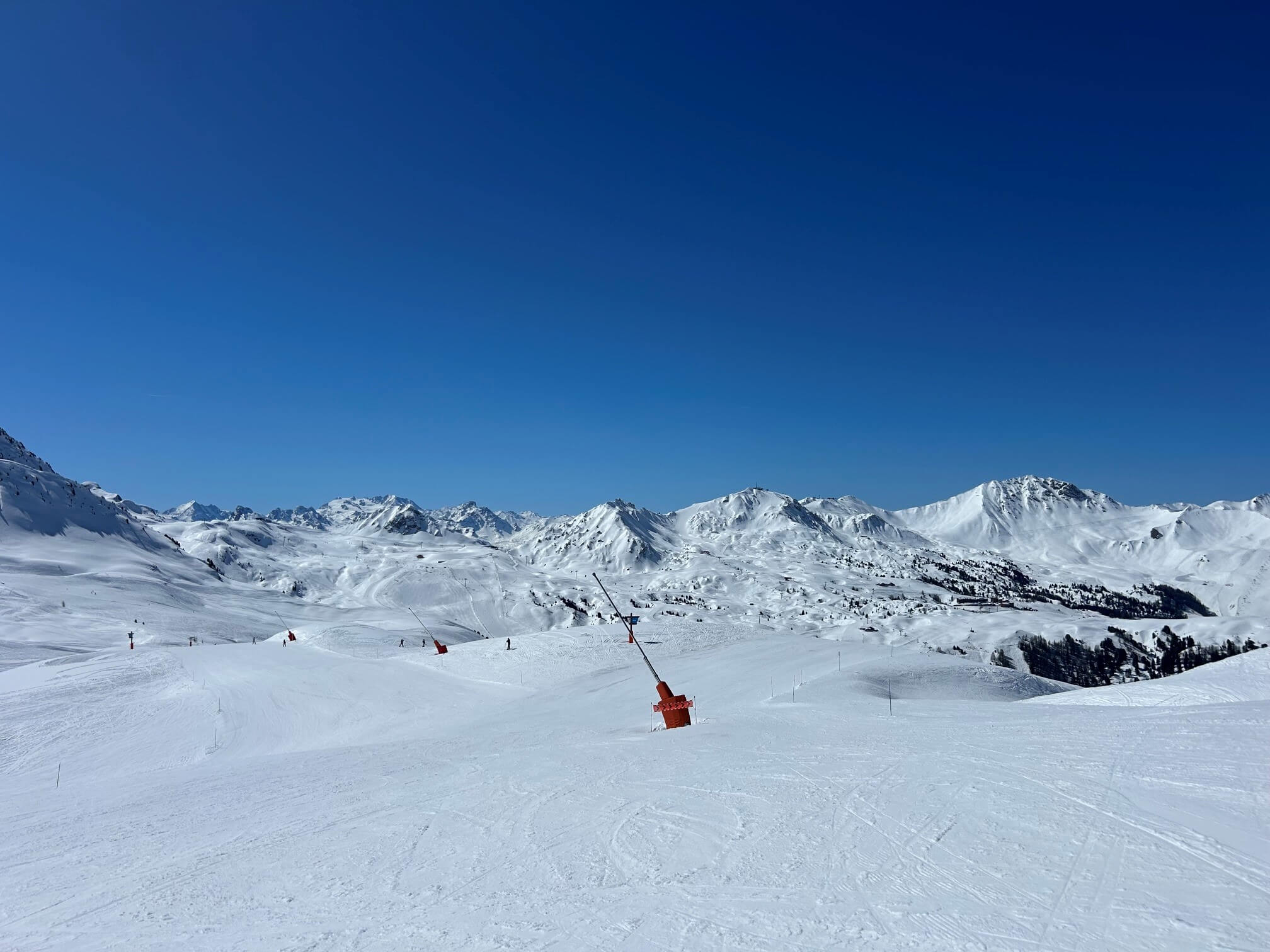 Domaine skiable Paradiski - 425 km de pistes reliées entre La Plagne et Les Arcs